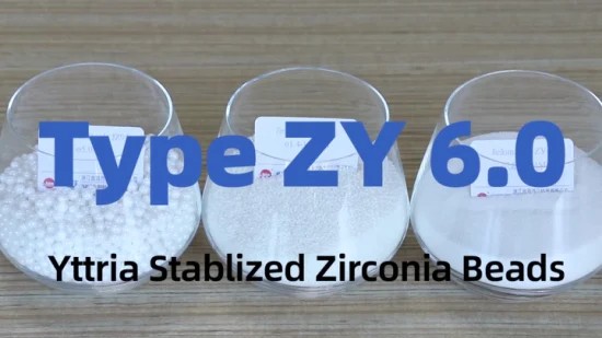 Sfera in ceramica abrasiva con zirconio al 95% di diametro 0,3-0,4 mm per inchiostri da stampa